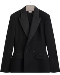 Dior - Homme Double-Breasted Tuxedo Blazer - Lyst