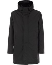 Herno - Hooded Cotton Jacket - Lyst