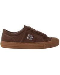 Fendi - Leather Sneaker - Lyst