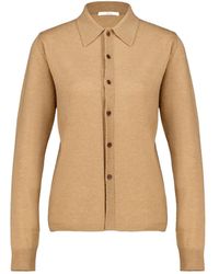 AURALEE - Long-Sleeve Knit Top - Lyst