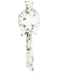 Erdem - Luna Linen Top - Lyst