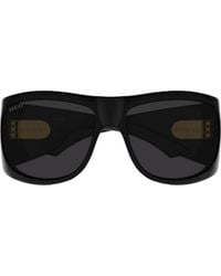 Gucci - Eyewear Aviator Frame Sunglasses - Lyst