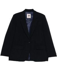 Aniye By - Pinstripe-Print Single-Breasted Blazer - Lyst