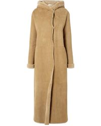 The Row - Anaya Hooded Coat - Lyst