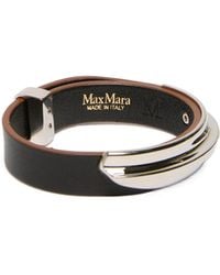 Max Mara - Agiate Leather Bracelet - Lyst