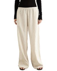 St. Agni - Elastic Waist Casual Pants - Lyst