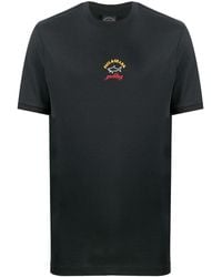 Paul & Shark - Graphic Printed T-Shirt - Lyst