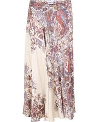 Marella - Printed Skirt - Lyst