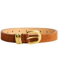 By Malene Birger - Zoilo Buckle Leather Belt - Lyst