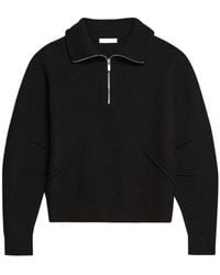 Helmut Lang - Long Sleeve Zipped Jumper - Lyst