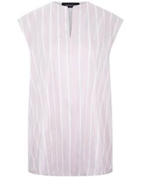 Fabiana Filippi - Sleeveless Striped Tank Top - Lyst