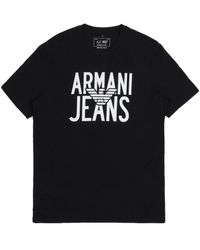Armani Jeans - Short-Sleeved T-Shirt - Lyst