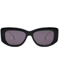 Gucci - Double G Rectangle-Frame Sunglasses - Lyst