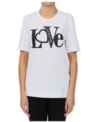 Moschino - Love Logo-Print T-Shirt - Lyst