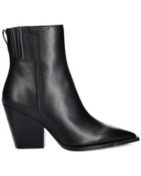 AllSaints - Rizzo Pointed-Toe Zip-Fastening Boots - Lyst