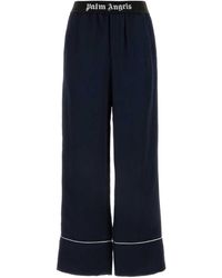 Palm Angels - Logo Elastic Waistband Pajama Bottoms - Lyst