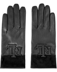 Ralph Lauren - Patchwork Leather Gloves - Lyst