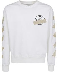 Off-White c/o Virgil Abloh - Tape Arrows Crew Neck Sweatshirt - Lyst