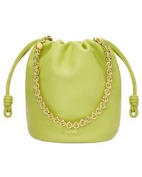 Loewe - Chain Strap Bucket Shoulder Bag - Lyst