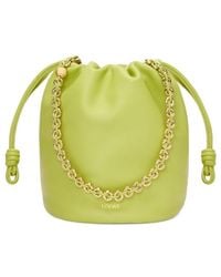 Loewe - Chain Strap Bucket Shoulder Bag - Lyst