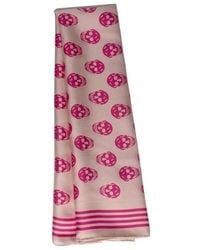 McQueen - Logo Details Scarves - Lyst