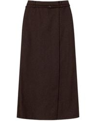 DUNST - Maxi Wrap Skirt - Lyst