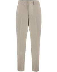 Department 5 - E Motion Wool Blend Slacks - Lyst