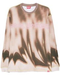 DIESEL - T-Boxt-Ls-Show Long Sleeved T-Shirt - Lyst