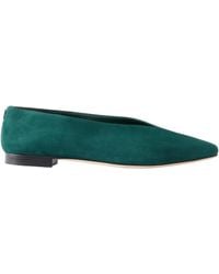 Jimmy Choo - Pointed Slip-On Flats - Lyst