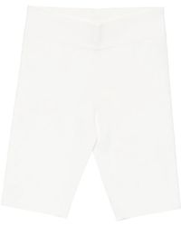 TOTEME - Capri Knit Shorts Off - Lyst