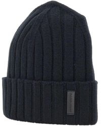Emporio Armani - Turn-Up Brim Beanie - Lyst
