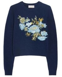 iBlues - Floral-Embroidered Sweater - Lyst