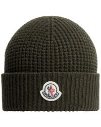 Moncler - Logo Patch Beanie - Lyst