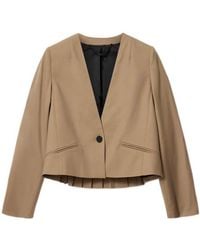 AllSaints - Wool-Blend Poppy Blazer - Lyst