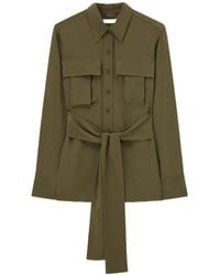 JOSEPH - Yas Crepe De Soie Silk Shirt - Lyst