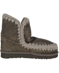 Mou - Eskimo 18 Stitched Trim Ankle Boots - Lyst