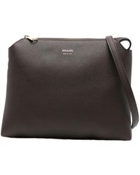 KHAITE - Lina Zip-Top Leather Shoulder Bag - Lyst