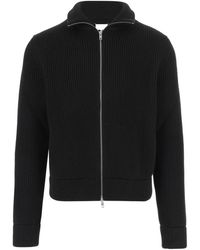 Maison Margiela - Zipped Long Sleeved Cardigan - Lyst