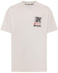 Palm Angels - X Haas Racing Club Cotton T-Shirt - Lyst