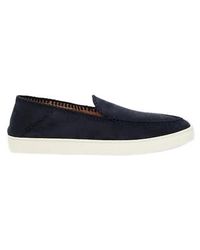 Giorgio Armani - Solid Color Suede Sandals - Lyst