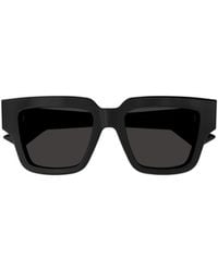 Bottega Veneta - Eyewear Rectangular Frame Sunglasses - Lyst