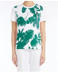Max Mara - Studio Embellished Crewneck T-Shirt - Lyst
