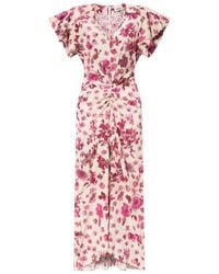 Isabel Marant - Terenae Printed Long Dress - Lyst