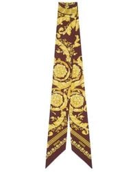 Versace - Barocco-Print Scarf - Lyst