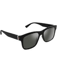 Gucci - Eyewear Rectangular Frame Sunglasses - Lyst