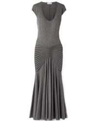 Alaïa - Short-Sleeved Dress - Lyst
