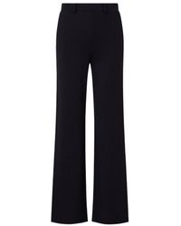 Liu Jo - Logo Detail Wide-Leg Pants - Lyst
