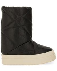 Rick Owens - Mega Bumper Lunar Leather Boots - Lyst