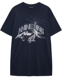 Anine Bing - "Walker" Tee California - Lyst