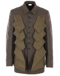 Comme des Garçons - Homme Plus Buttoned Jacket - Lyst